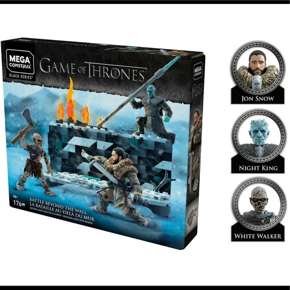 Game of Thrones Other - Game of Thrones Mega Construx Battle at Wall